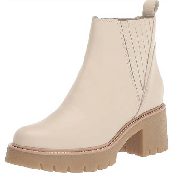 DOLCE VITA Shoes - NEW DOLCE VITA harte h20 waterproof leather boot in ivory